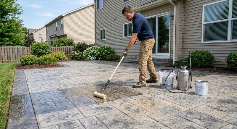 Concrete Patio Sealing in Kansas City, KS