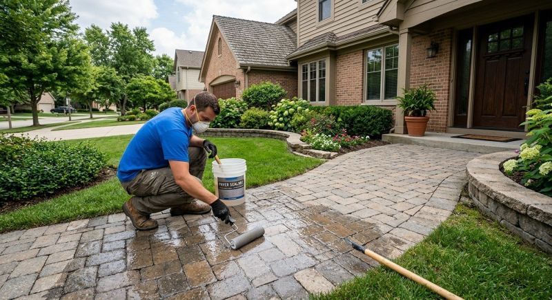 Concrete Walkway Sealing in Seattle, WA