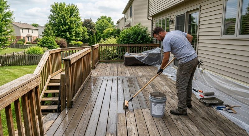 Deck Sealing in Alpharetta, GA