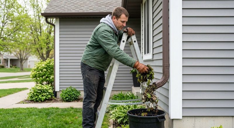 Downspout Snaking in Long Island, NY