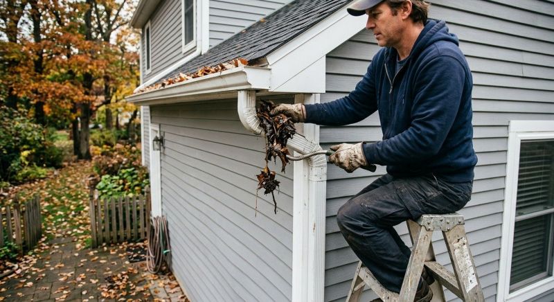 Gutter Blockage Removal in Pittsburgh, PA