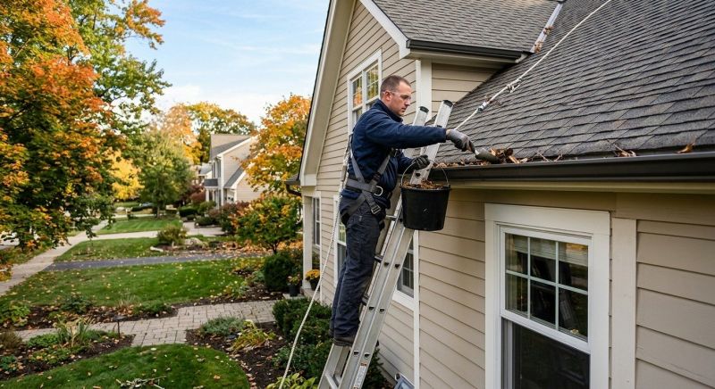 Gutter Downspout Unclogging in Annapolis, MD