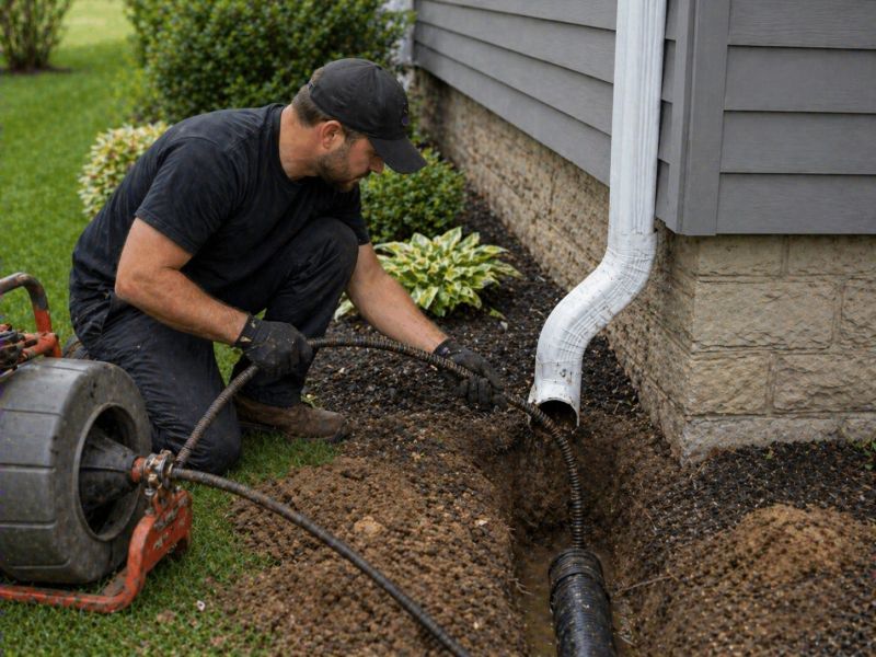 Gutter Downspout Unclogging in Boulder, CO