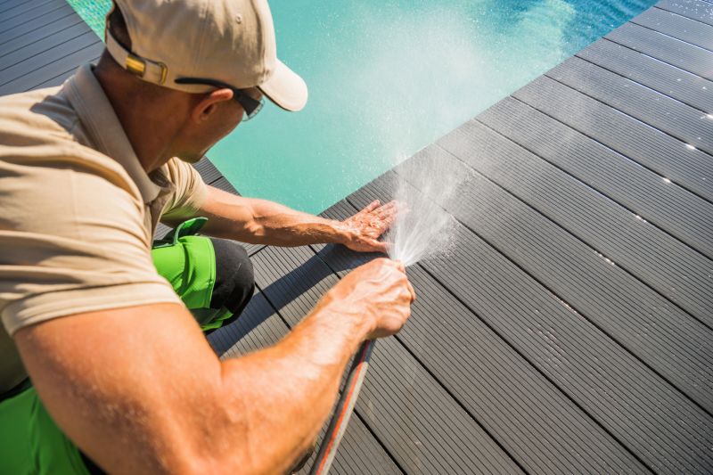 Pool Deck Powerwashing